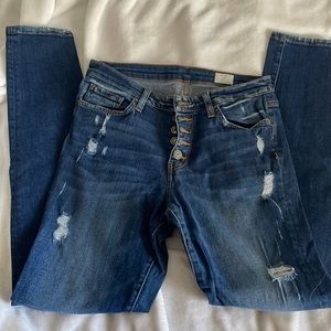 Updated!! Buckle high waisted jeans size 28